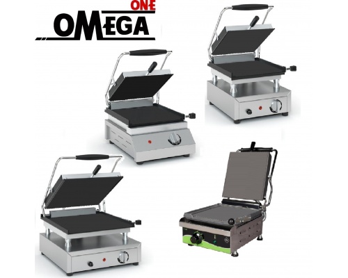 Einzel Kontaktgrill | Glatt Platten