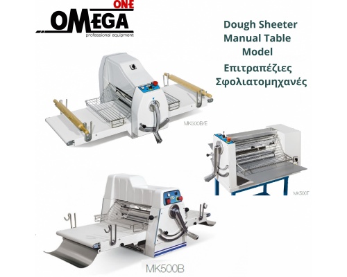 MKB Dough Sheeter Manual Table Model