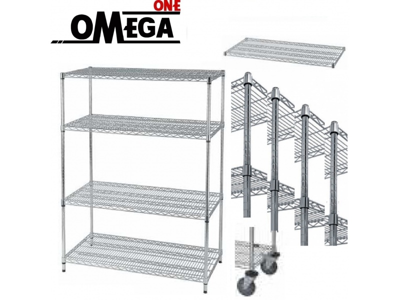 Stainless Steel Storage Rack -Width 61 cm Stainless Steel Shelving Storage, Stainless  Steel Storage Rack, Parry Chef Shelf Triple, Stainless Steel Single Gantry,  Parry Chef Shelf Triple Tier