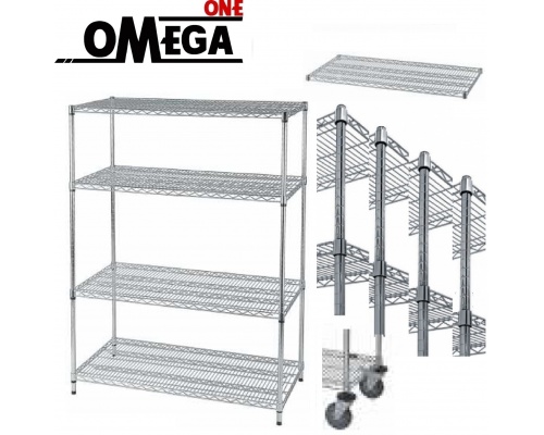 Stainless Steel 201 Storage Rack -Width 61 cm