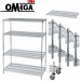 Stainless Steel 201 Storage Rack -Width 61 cm