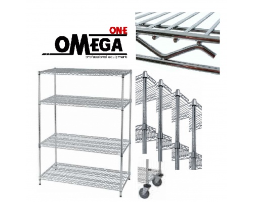 Stainless Steel 304 Storage Rack -Width 53 cm