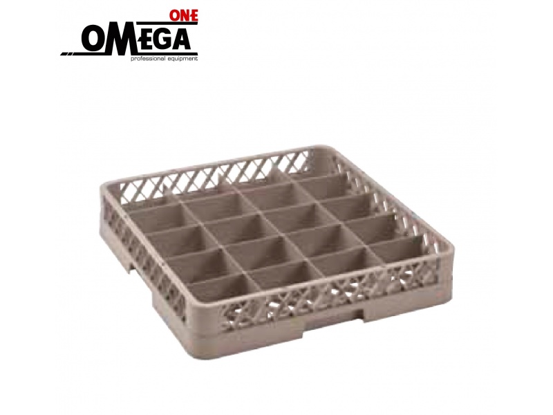 Plastic Dishwasher Basket 50x50x10 cm omegaone Dishwasher basket for