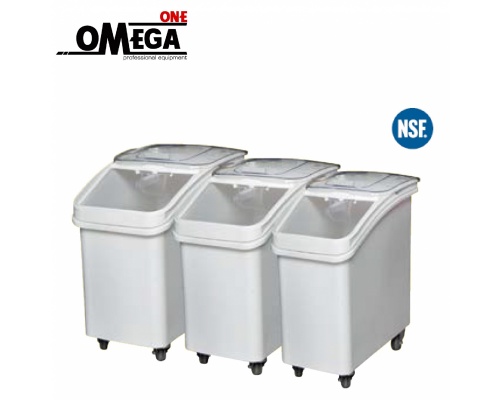 Plastic Mobile Ingredient Storage Bin