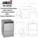 Commercial Dishwashers, glass washers and utensil washers 220V Baskets 500x500 mm
