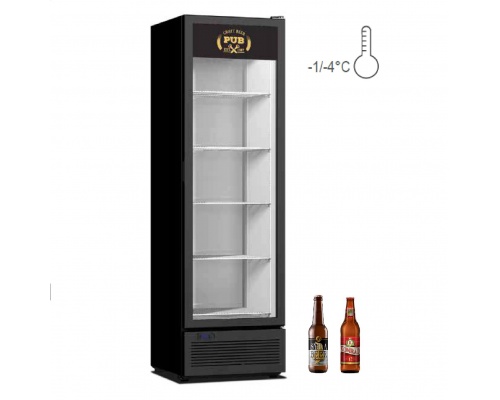 Single Glass Door Upright Bottle Cooler