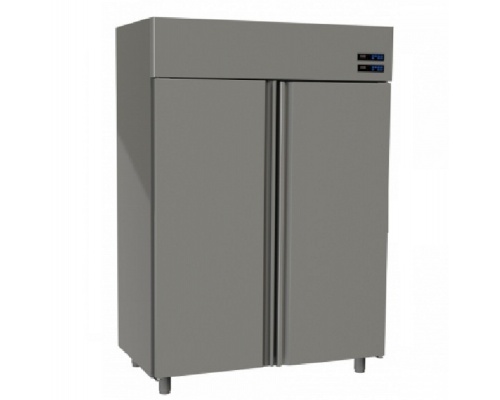 GINOX 2 Doors Refrigerator Upright Stainless Steel