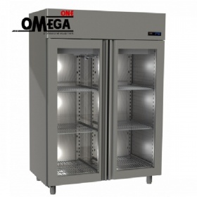 GINOX Refrigerated Cabinet 2 Glass Doors