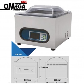 Vacuum Καμπάνα SV410 θάλαμος κενού: 430x430x230 mm