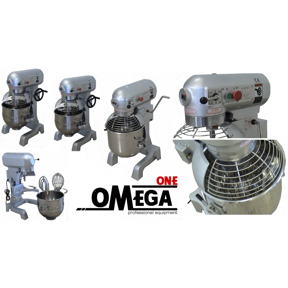 Mixers Import Omega One. Fork mixers with fixed bowl, Mixers