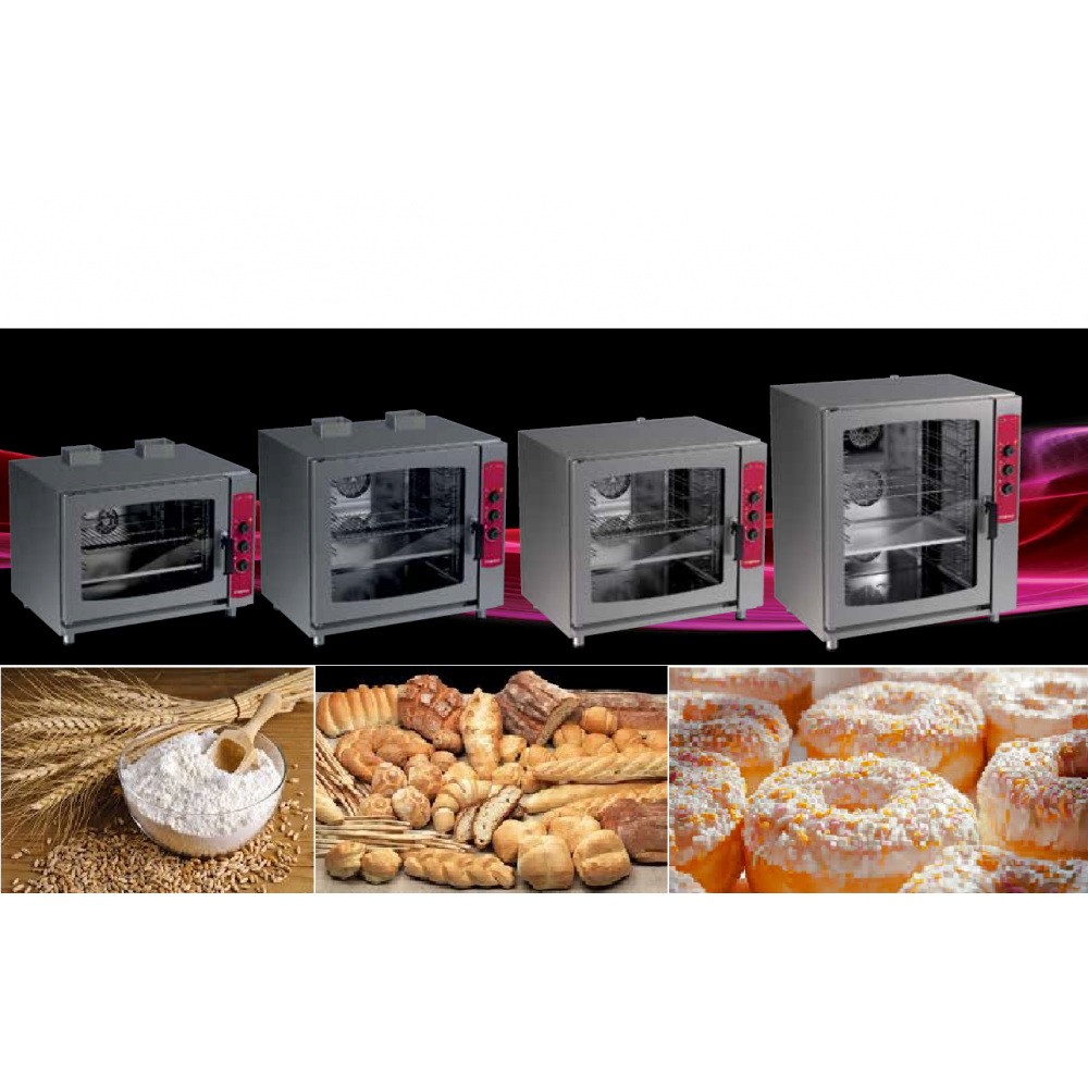 Omega One Electric Convection Ovens for Gastronomy and Pastry Primax Fast & Easy Line. Primax