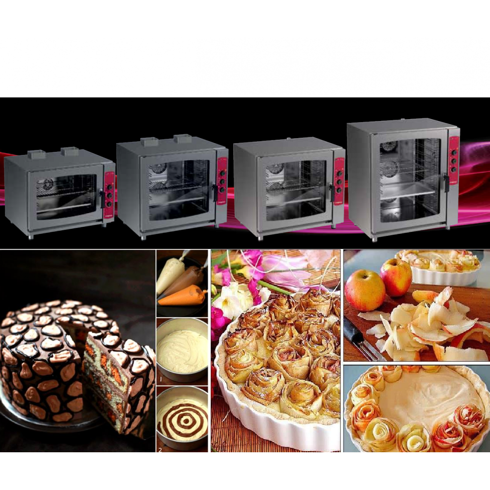 Primax Gas Convection Ovens for Gastronomy and Pastry Omega One, Primax