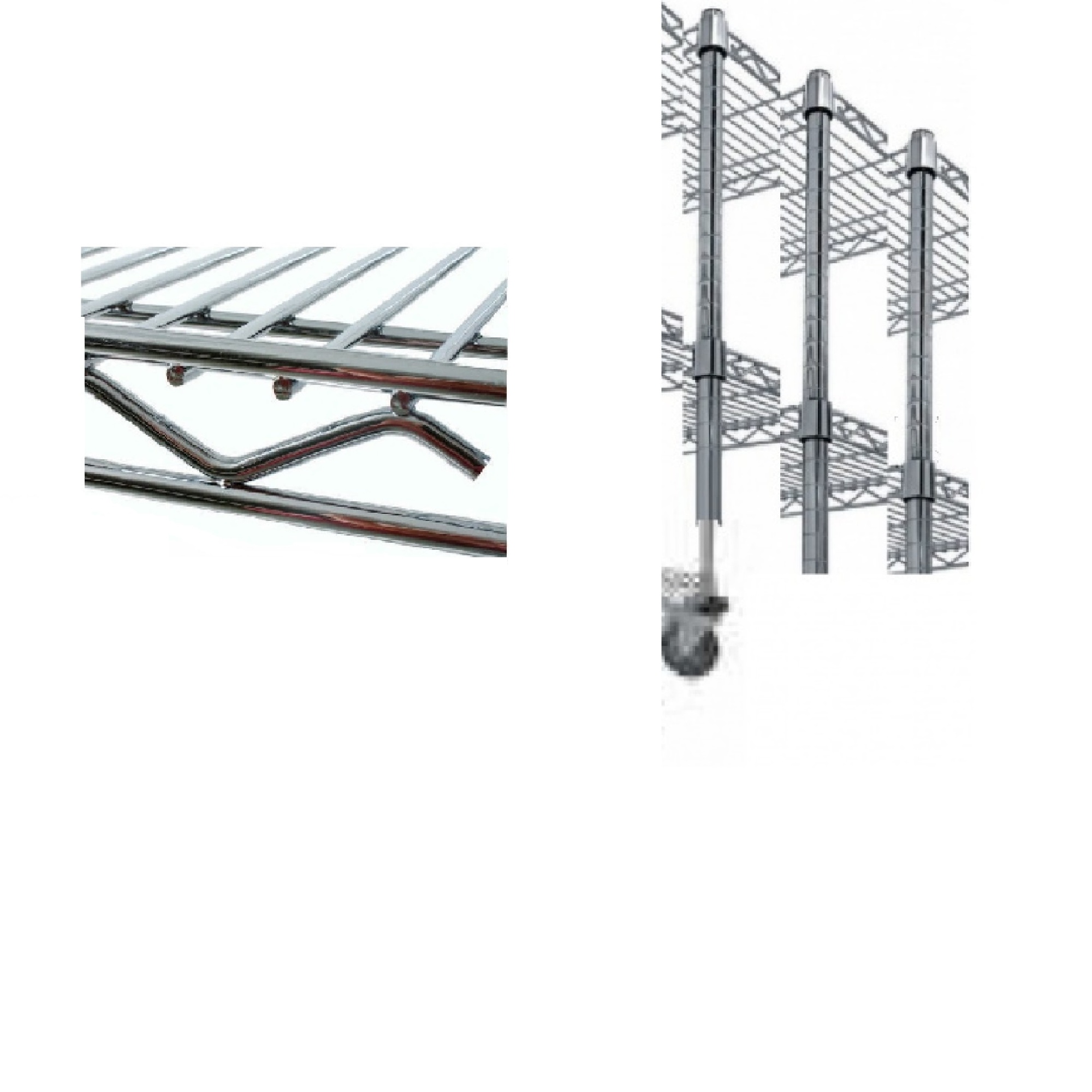 Solid Pot Racks OMEGA One Maximise the use of space with one of our